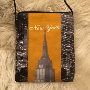 Paris/New York Cross Body Bag NWT